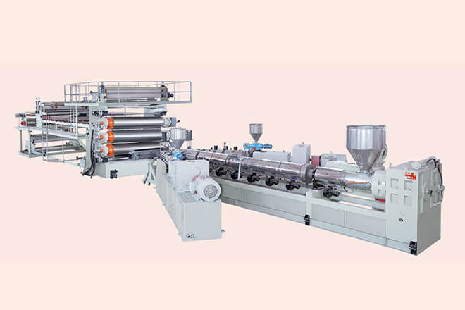 Wide Floor Sheet Waterproof Sheet Production Line - 上海金湖挤出设备有限公司